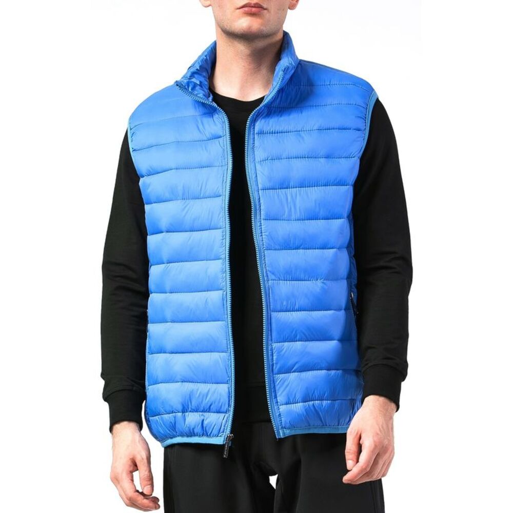 Alpine Swiss Mens Down Alternative Vest Jacket Lightweight Packable Puffer Vest